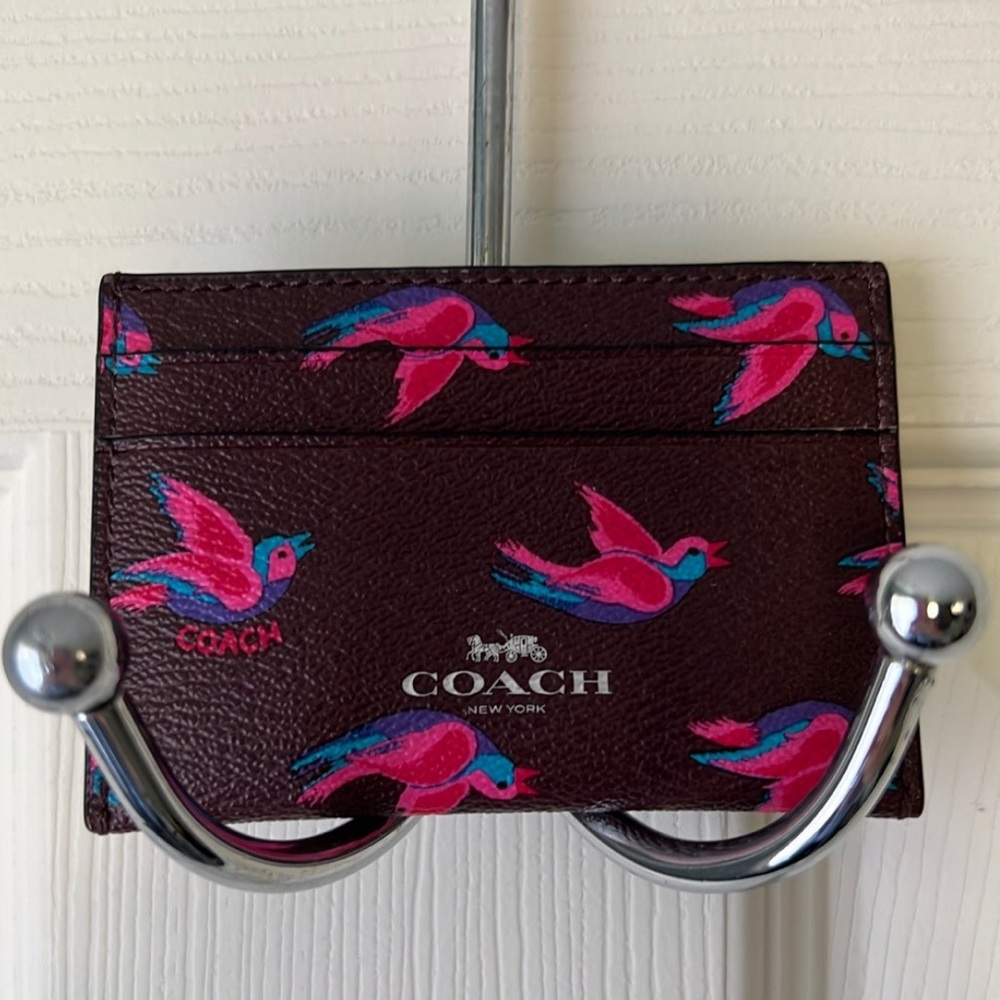 Coach Bird Cardholder
